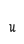 u