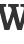 w