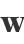 W
