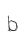b