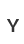 Y