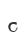 c