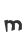 m