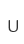 U