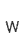 w