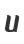 U