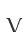 V