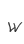 w