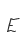 E