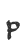p