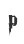 P