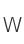 W