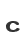 c