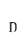 D