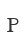 P
