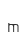 m