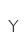 Y
