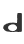d