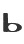 b