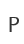 P