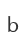 b