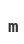 m