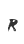 R
