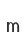 m