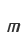 m