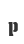 p