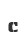 c