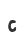 c