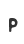 P