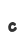 c