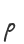 p