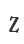 Z