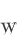 w