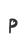 P