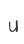 u
