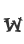 W