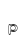 p