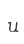 u