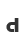 d