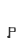 P