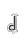 d