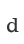 d