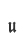 u