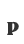 p