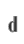 d