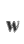 w